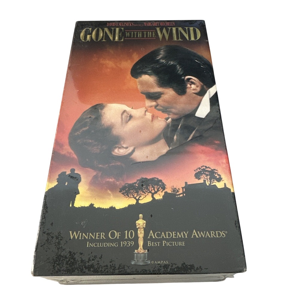 Gone With the Wind VHS 1998 MGM Home Entertainment Factory Sealed New 1939 Movie